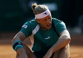 Davidovich, following his defeat to Djokovic at Roland Garros.