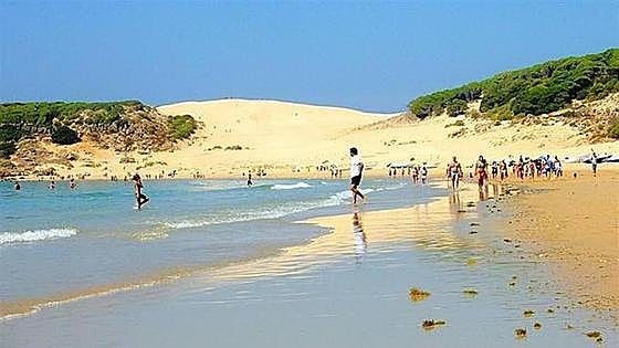 Bolonia, in Tarifa, finalist in the search for the best beach in Spain: vote here