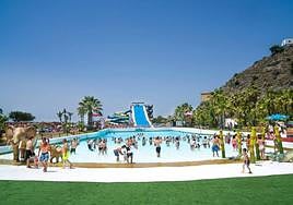 Aquatropic's pools are filled using sea water.