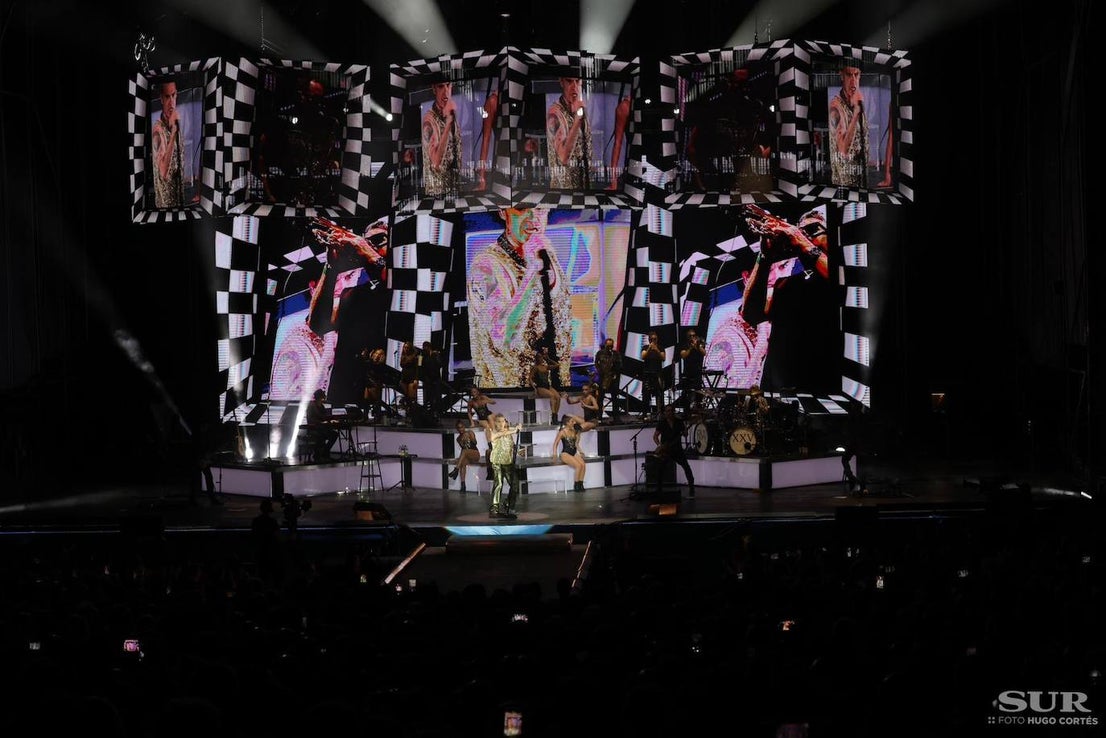 In pictures: Robbie Williams crowned 'king' at Marenostrum Fuengirola
