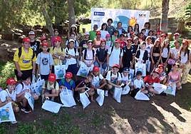 Fifty pupils learn of the importance of water at Marbella Arboretum