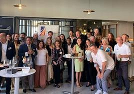 International chambers of commerce members in Malaga on Wednesday.