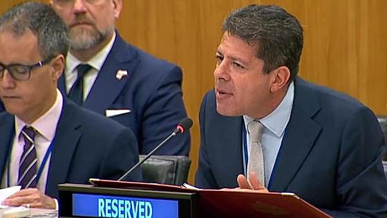 Chief minister reminds UN committee of Gibraltar's right to self-determination