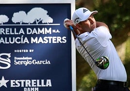 Spain's Sergio García in action at a previous edition of the Andalucía Masters at Valderrama.