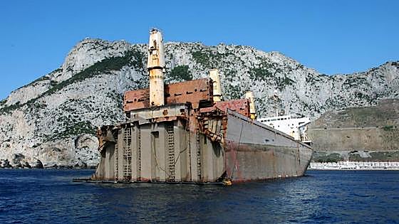 Stern of OS 35 refloated ahead of final stage of removal work