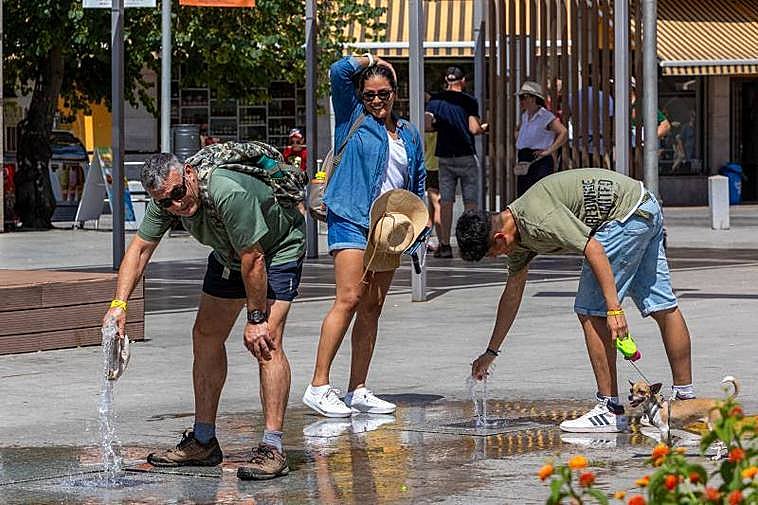 Red alerts for temperatures of up to 44C in Andalucía: these are the areas affected