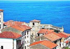 View of Lastres.
