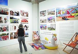 The exhibition is at the Palacio de la Aduana.