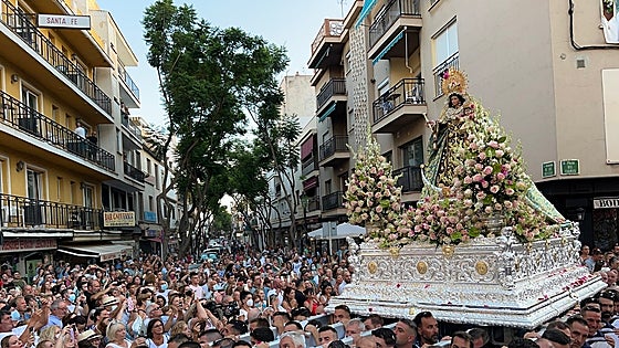 Virgen del Carmen in Fuengirola's Los Boliches district declared unique festival of tourist interest