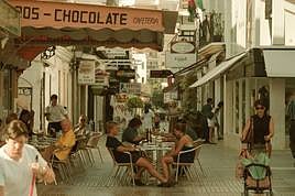 The commercial centre of Fuengirola.
