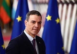 Prime minister Pedro Sánchez.