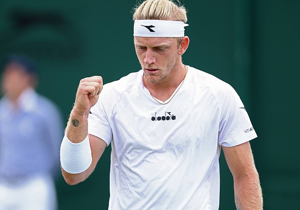 Davidovich has progressed to the second round at Wimbledon.
