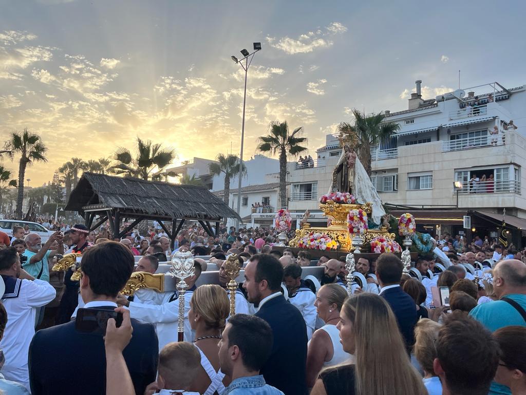 The Costa del Sol celebrates the patron saint of seafarers, in pictures