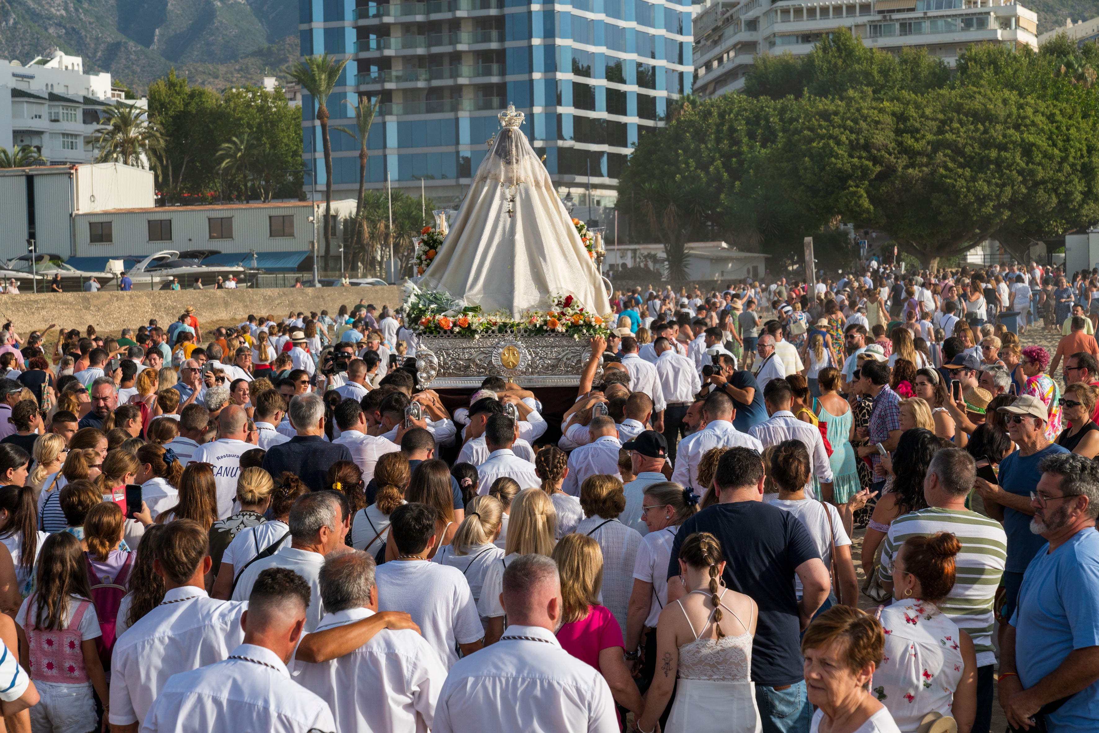 The Costa del Sol celebrates the patron saint of seafarers, in pictures