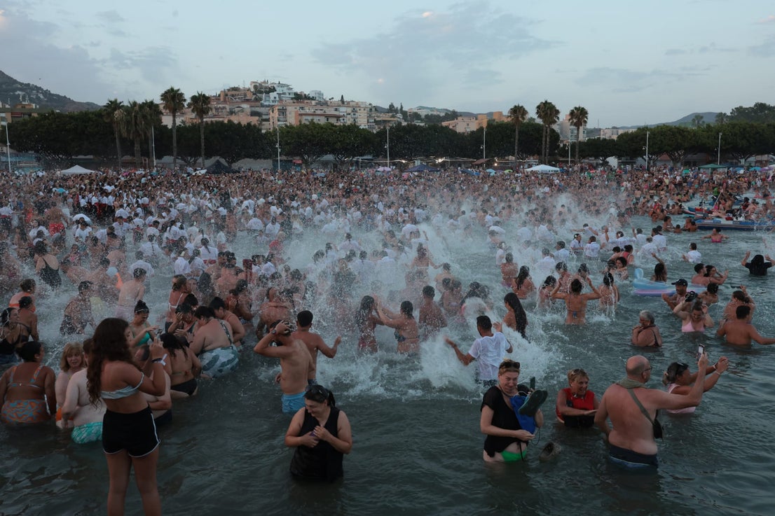The Costa del Sol celebrates the patron saint of seafarers, in pictures