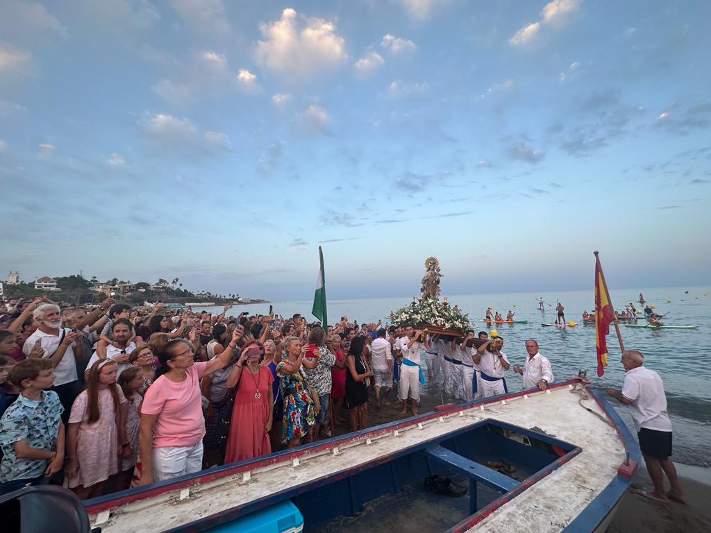 The Costa del Sol celebrates the patron saint of seafarers, in pictures