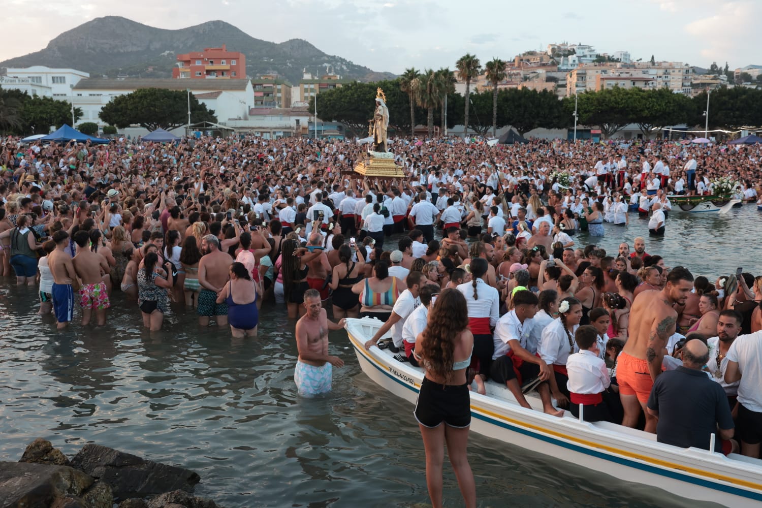The Costa del Sol celebrates the patron saint of seafarers, in pictures