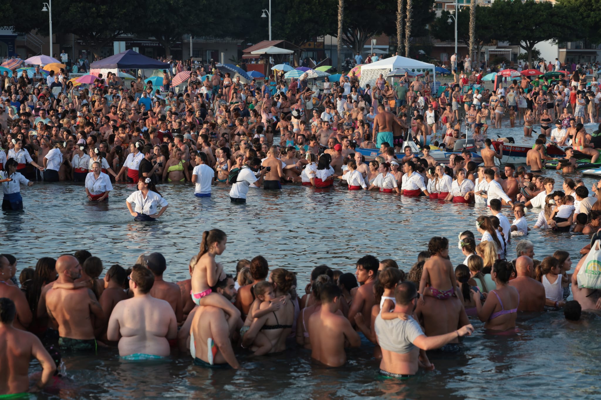 The Costa del Sol celebrates the patron saint of seafarers, in pictures