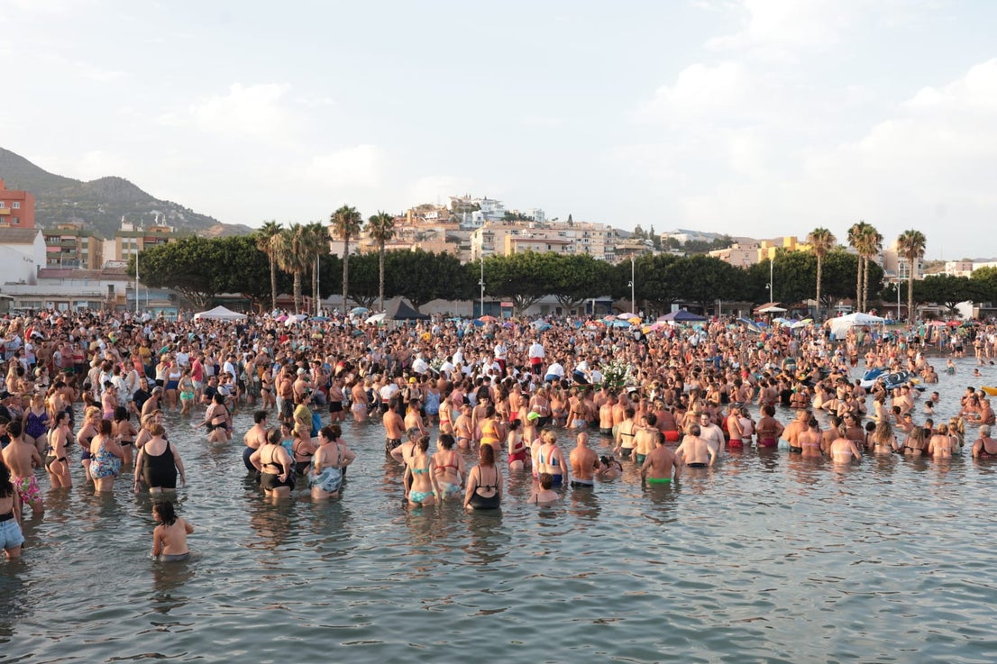 The Costa del Sol celebrates the patron saint of seafarers, in pictures