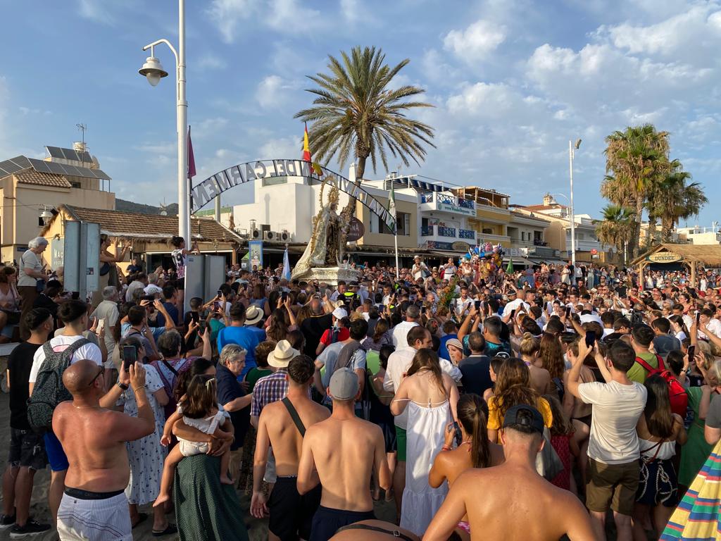 The Costa del Sol celebrates the patron saint of seafarers, in pictures