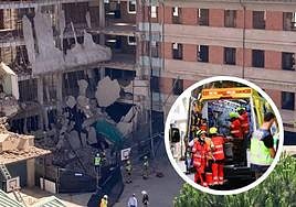 The scene of the incident this Tuesday morning, 25 July.