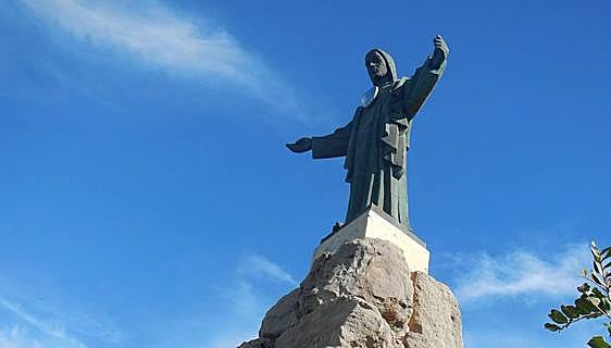 Pizarra's 'saint', Christ the Redeemer of the Guadalhorce