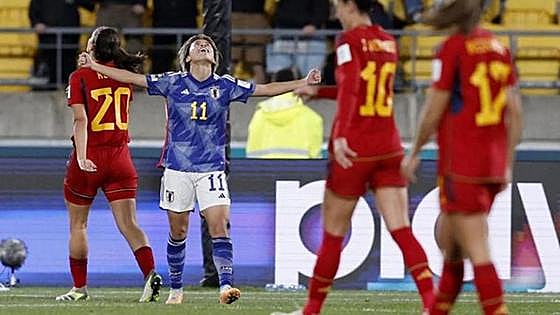 Japan thrash Spain 4-0 in Fifa Women's World Cup