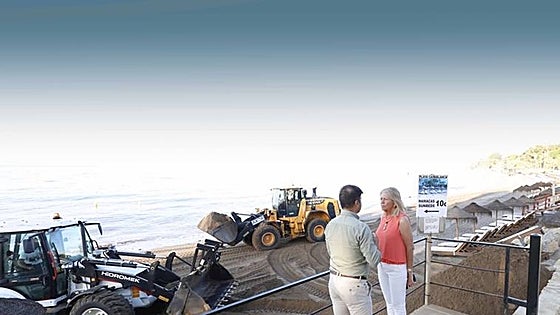 More sand on its way for Marbella's beaches