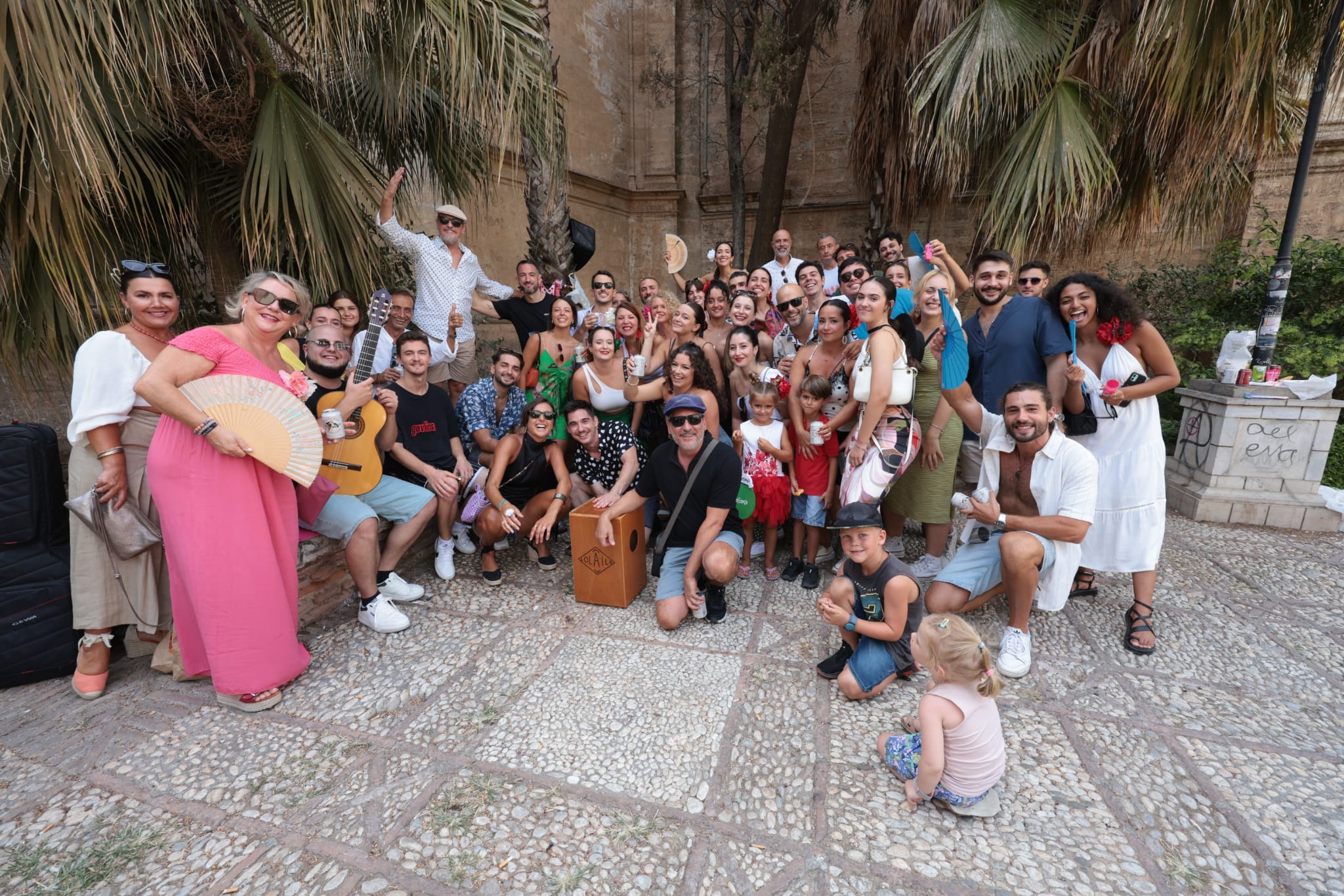 Tuesday's best images of Malaga's spectacular summer fair