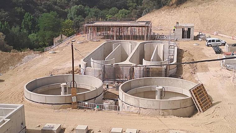 Work continues apace on four new wastewater treatment plants in Serranía de Ronda