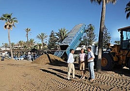 Mayor of Marbella, Ángeles Muñoz, visited the site last week.