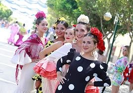 The 'casetas' of the fairground were the main place chosen by the people of Malaga to enjoy the feria this year.