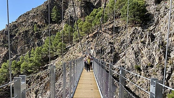 Visitor centre planned for Axarquía’s El Saltillo suspension bridge