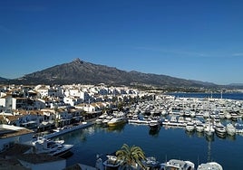 The marina at Puerto Banús.