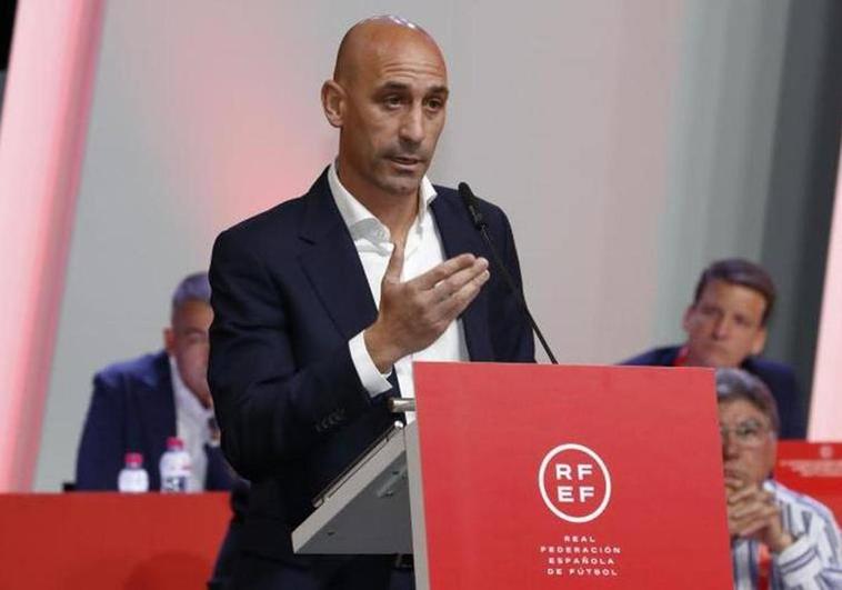 Spanish football federation strips Luis Rubiales of his salary and official vehicle, but he still refuses to stand down