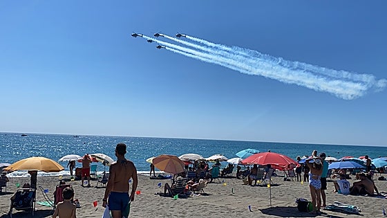 This is the flying programme for this weekend's Torre del Mar international air festival