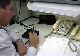 Emergency call centre.