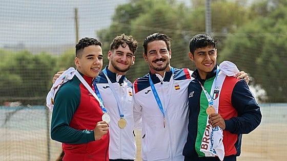 Bronze for Malaga karateka at the Mediterranean Beach Games