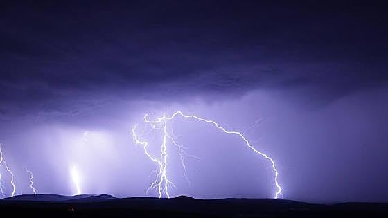 Three Andalusian provinces have yellow 'risk' alerts for thunderstorms activated today