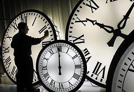 When is the next time clocks change and do I have to set them an hour forward or back?