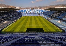 La Rosaleda stadium.