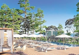 View of the Marbella holiday resort where the selection will take place.