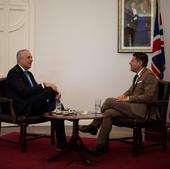 Gibraltar's Chief Minister meets with new PSOE MP
