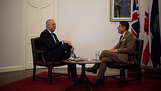 Gibraltar's Chief Minister meets with new PSOE MP