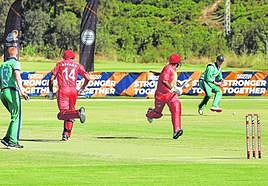 Spain in action during last year’s competition in Cártama.