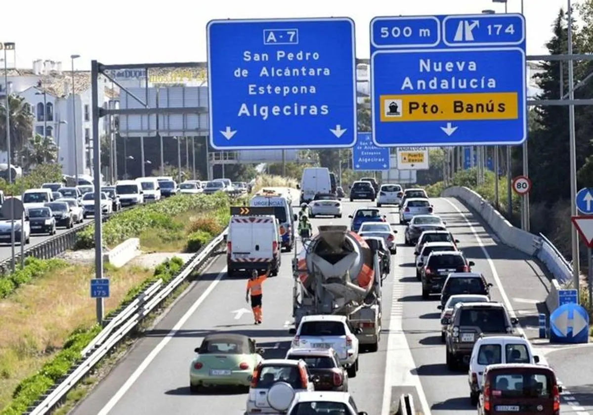 A-7 motorway lane closures along the Costa del Sol scheduled until end of October