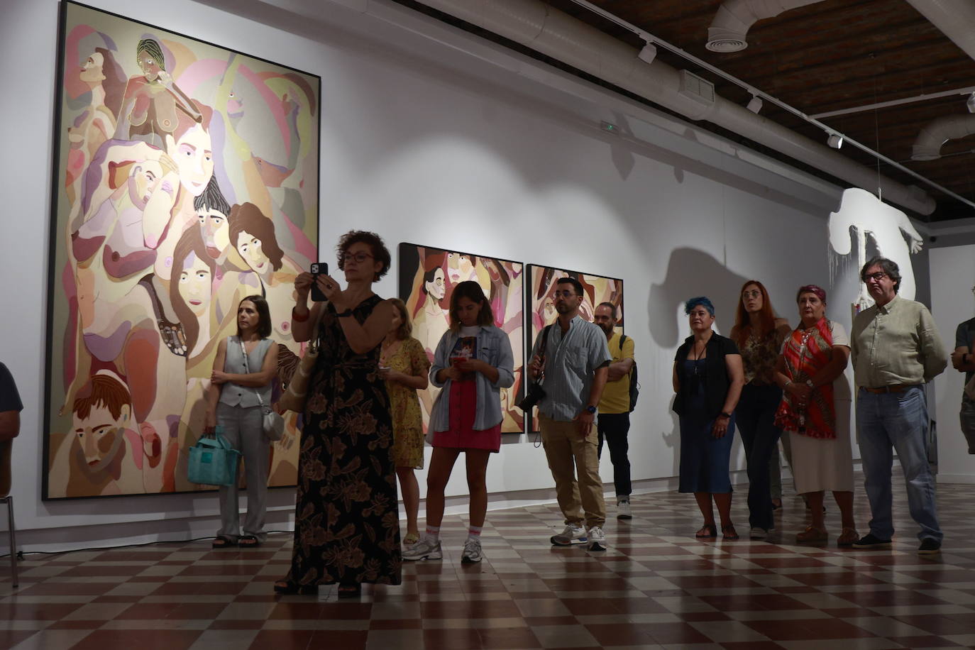 Ela Fidalgo's exhibition in La Térmica, in pictures
