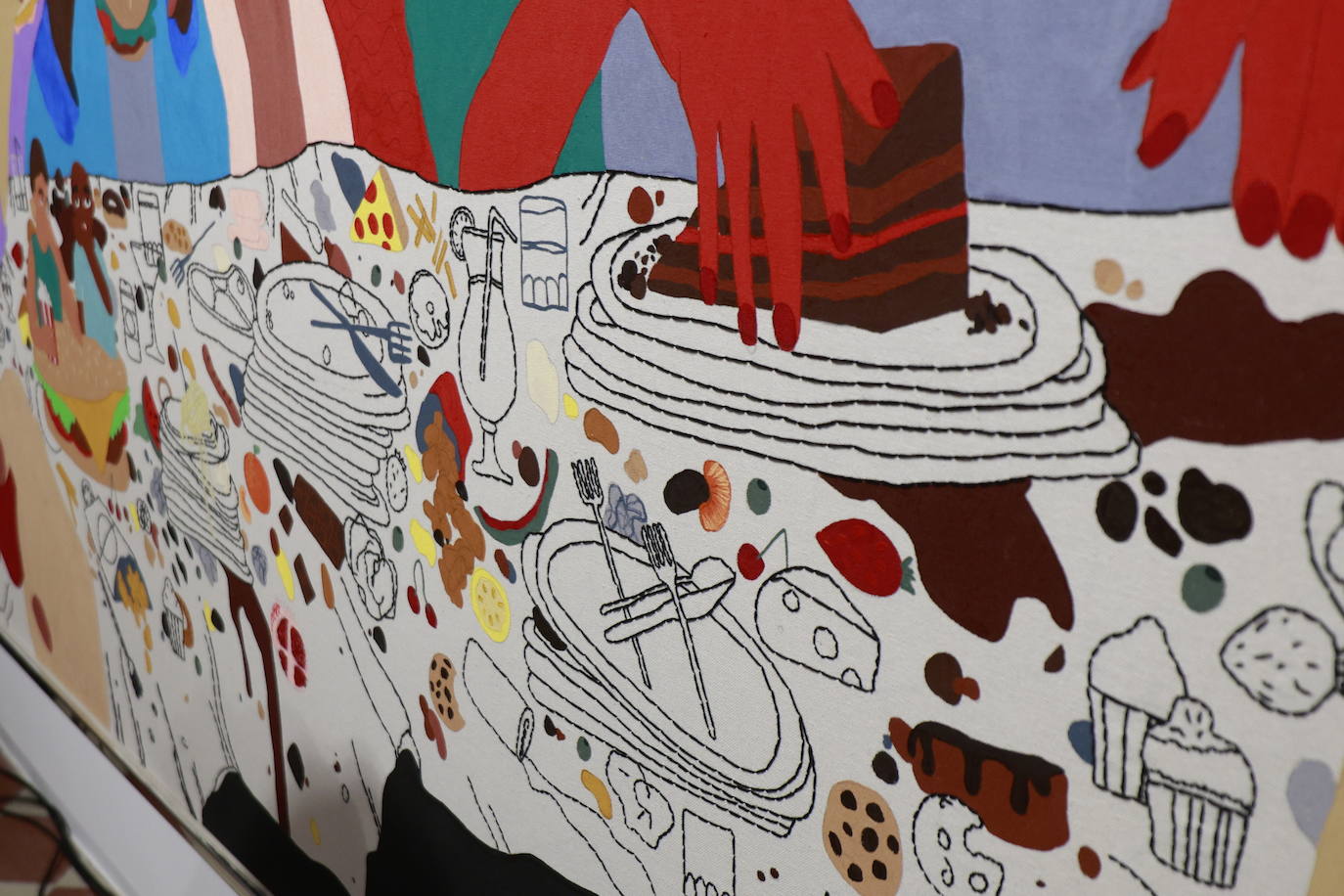 Ela Fidalgo's exhibition in La Térmica, in pictures