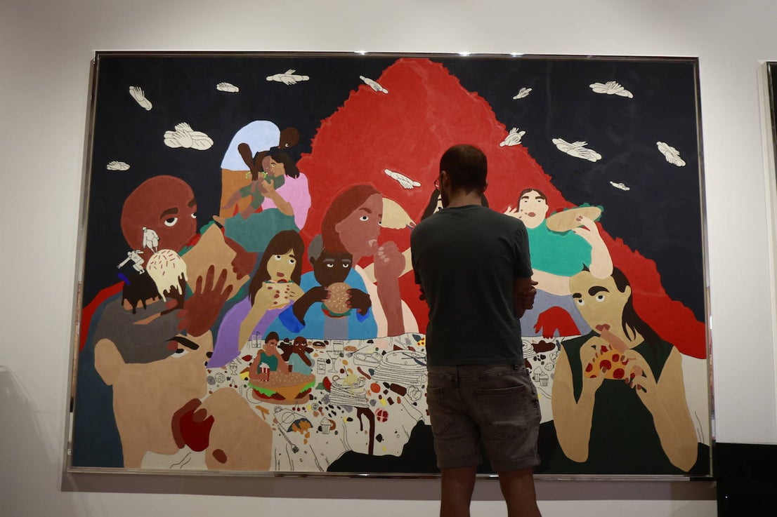 Ela Fidalgo's exhibition in La Térmica, in pictures