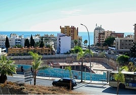 View of the land on Avenida Carlota Alessandri, in Torremolinos.